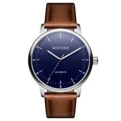 Waykins Colornetic | Montre De Couleur Changeante En Acier Brossé