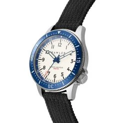 Fawler Luscent | Montre De Plongée En Acier Bleu Et Argenté Avec Cadran Luminescent -Trendhim en ligne 1 2svtl