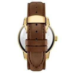 Fawler Beleza | Montre En Acier Inoxydable Doré Et Marbre Vert -Trendhim en ligne 1 4beliz