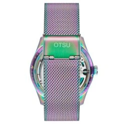Otsu Calin | Montre Squelette Automatique Transparente Arc-en-ciel -Trendhim en ligne 1 4kali