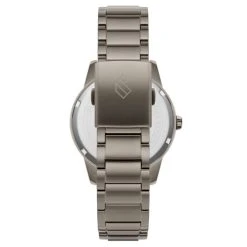 Seizmont Yves | Montre Monochrome En Acier Inoxydable Gris Foncé -Trendhim en ligne 1 4yves