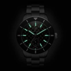 Fawler Makalu | Montre De Plongée En Titane Brossé Avec Cadran En Fibre De Carbone - Série Limitée -Trendhim en ligne 1 5.83f8faa55e6352fd61370b2ba204a364