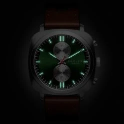 Alternative view of Fawler Callao | Montre Coussin Verte