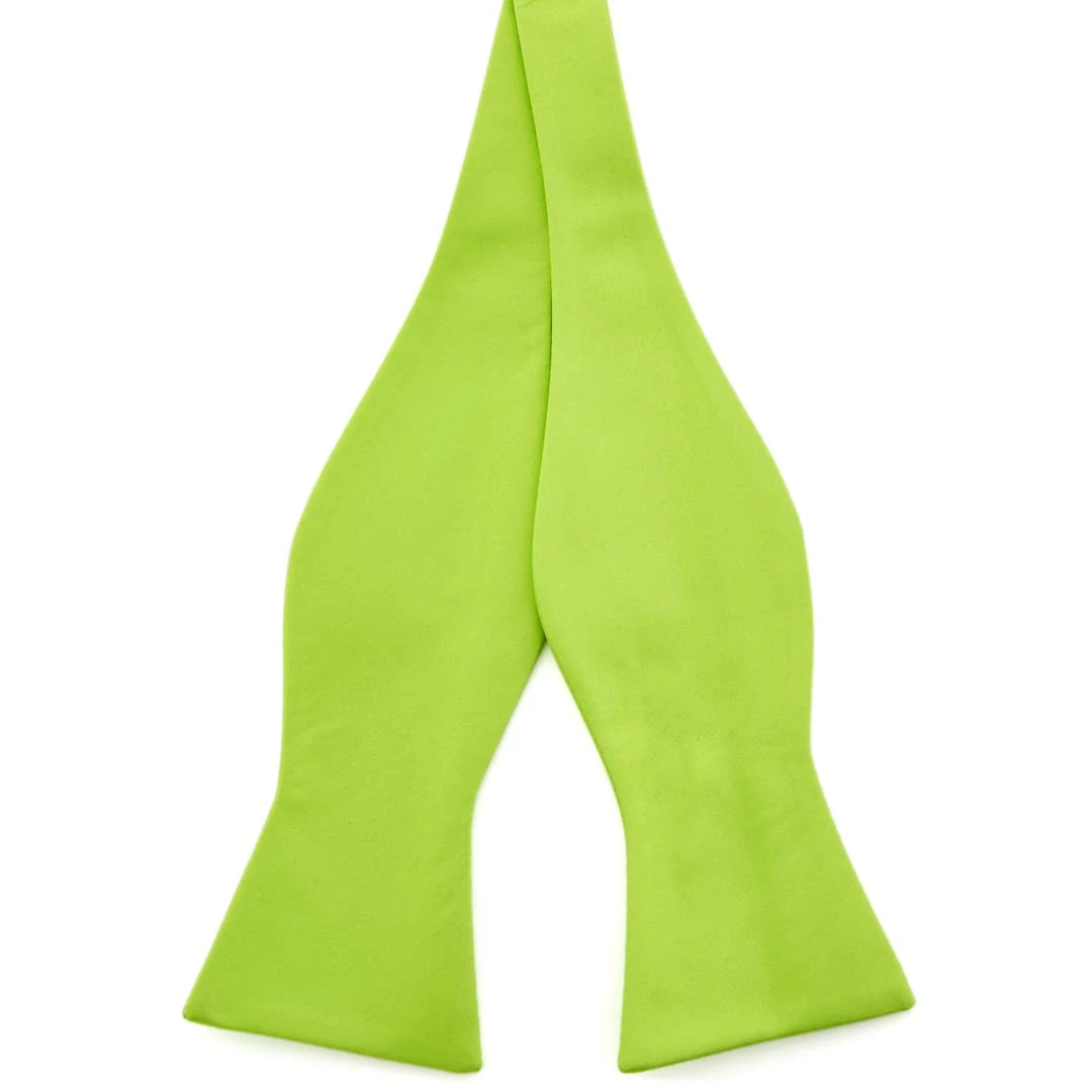 Trendhim Noeud Papillon à Nouer Uni Vert Citron 3 Trendhim Noeud Papillon à Nouer Uni Vert Citron