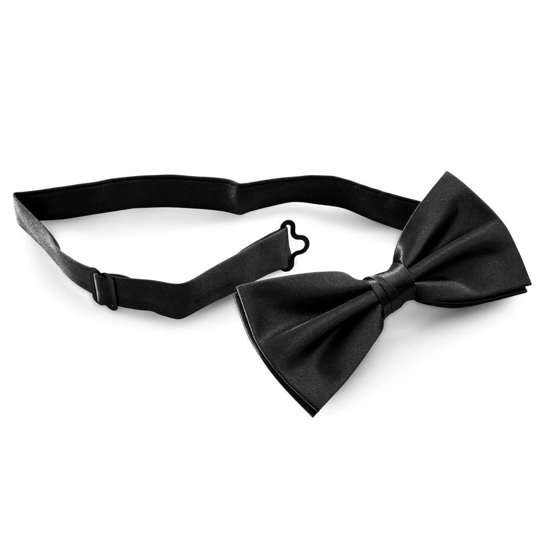 Trendhim Noeud Papillon Prénoué Noir Brillant 4 Trendhim Noeud Papillon Prénoué Noir Brillant – Image 2