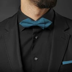 Trendhim Noeud Papillon Classique En Pointes Bleu Pétrole -Trendhim en ligne 12601 03