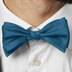 Trendhim Noeud Papillon à Nouer Classique Bleu Pétrole -Trendhim en ligne 12602 05