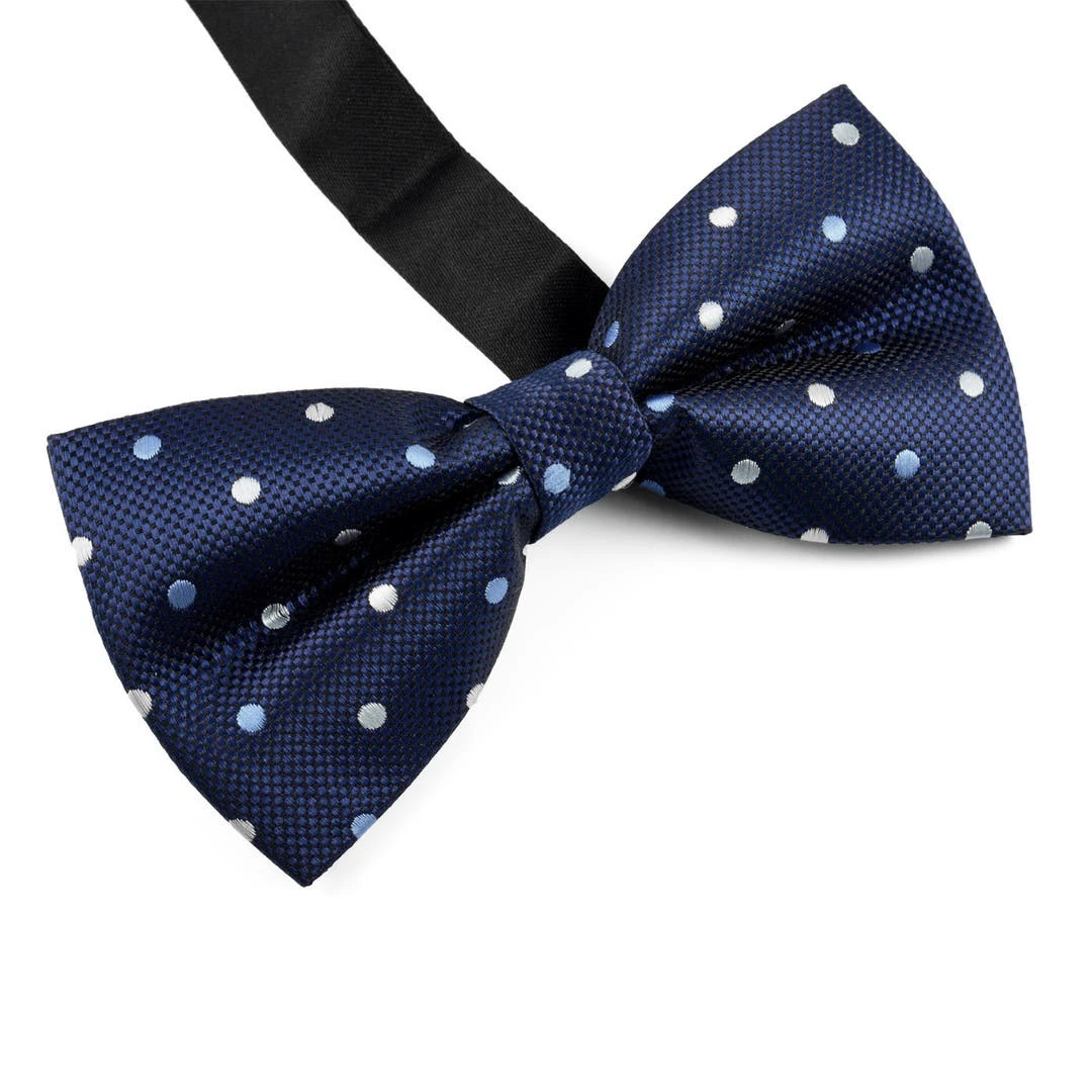 Tailor Toki Noeud Papillon Bleu Marine à Pois Blancs 4 Tailor Toki Noeud Papillon Bleu Marine à Pois Blancs – Image 2