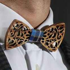 Tailor Toki Noeud Papillon En Bois De Zébrano -Trendhim en ligne 14310 06