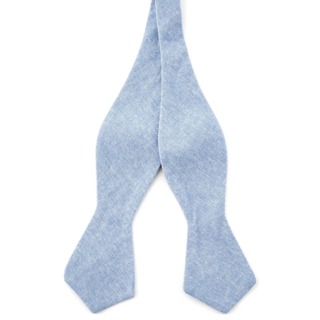 Bohemian Revolt Noeud Papillon à Nouer Bleu Pastel 3 Bohemian Revolt Noeud Papillon à Nouer Bleu Pastel