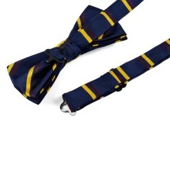 Tailor Toki Nœud Papillon Bleu Marine à Rayures Raunes -Trendhim en ligne 15 2 6