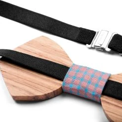 Tailor Toki Noeud Papillon Forme Flèche En Bois De Zèbre -Trendhim en ligne 15 3 63