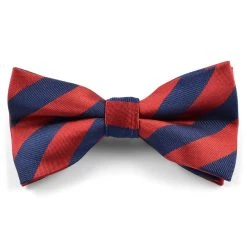 Tailor Toki Nœud Papillon à Rayures à L'ancienne