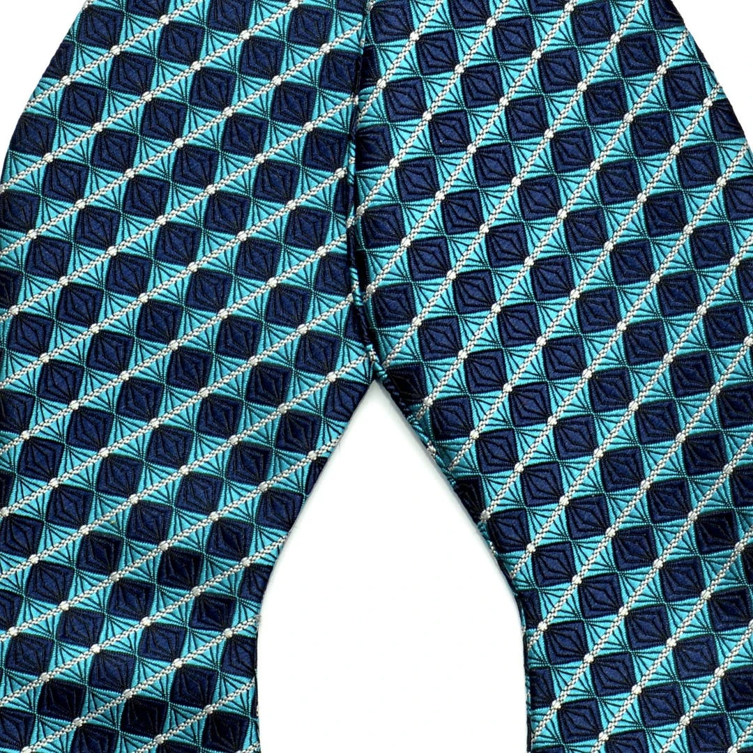 Tailor Toki Noeud Papillon à Nouer Turquoise / Bleu Marine 4 Tailor Toki Noeud Papillon à Nouer Turquoise / Bleu Marine – Image 2