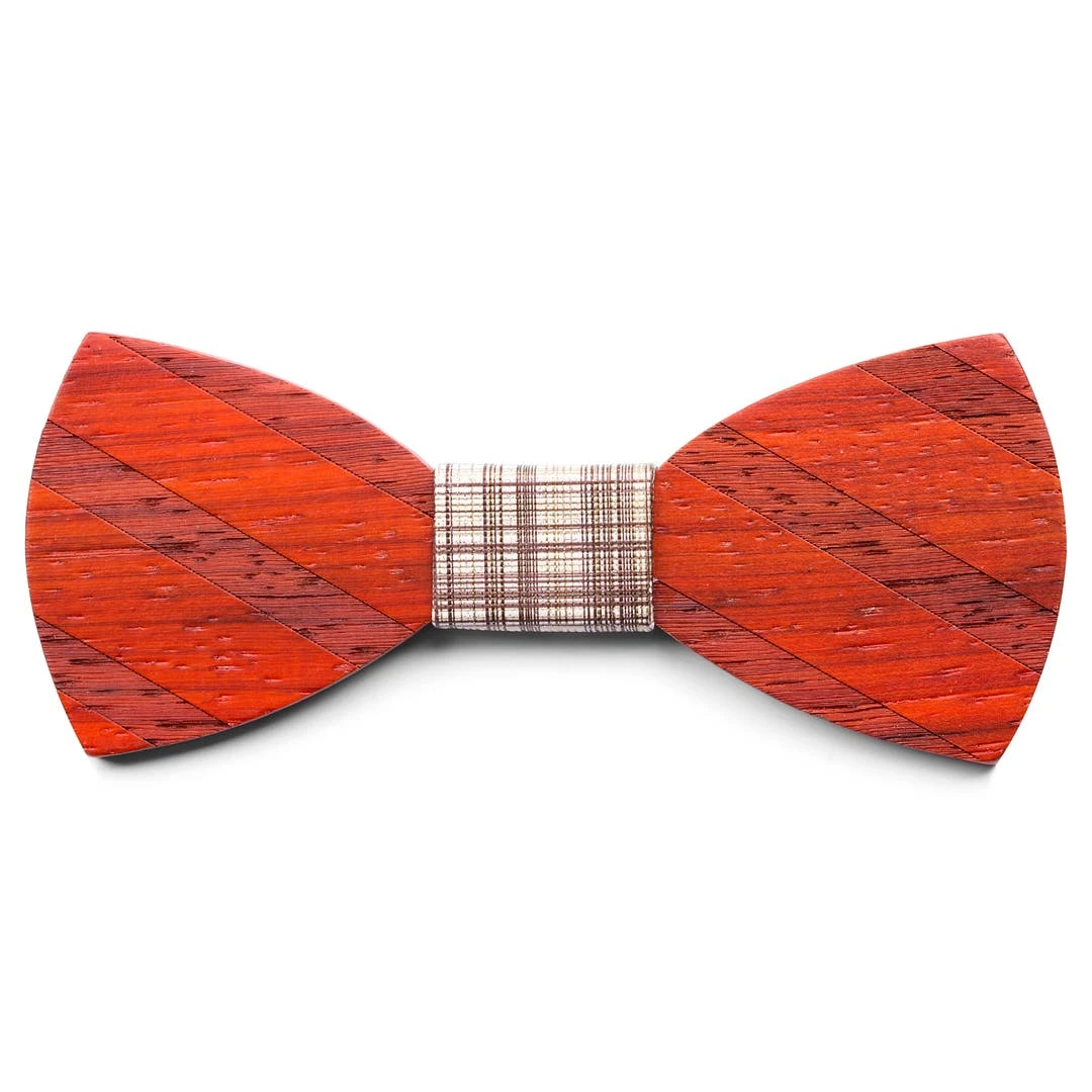 Tailor Toki Noeud Papillon Bois De Rose Et Imprimé Vichy 3 Tailor Toki Noeud Papillon Bois De Rose Et Imprimé Vichy