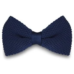 Tailor Toki Noeud Papillon En Tricot Bleu Marine
