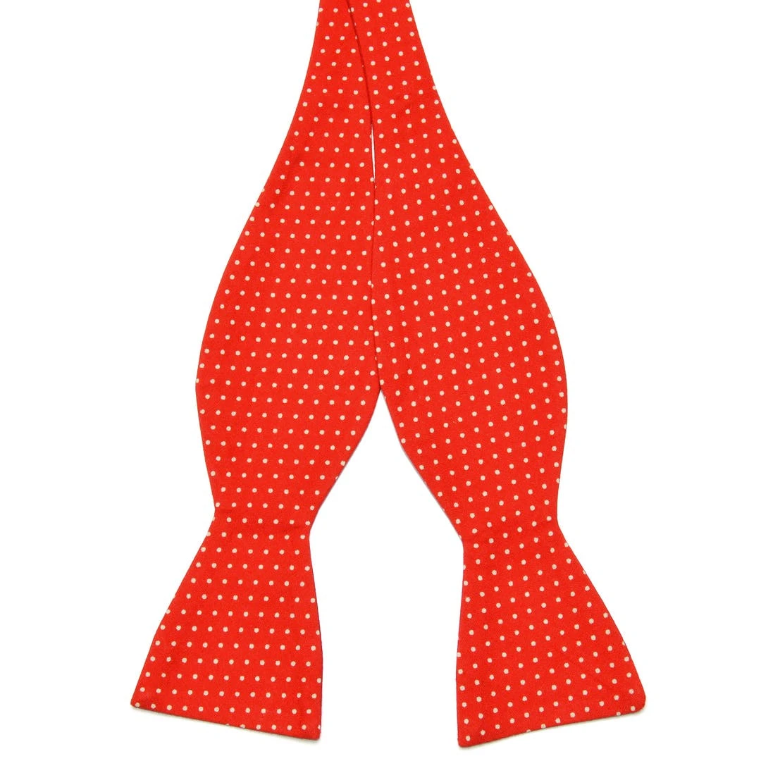 Tailor Toki Noeud Papillon En Coton à Pois Rouge 3 Tailor Toki Noeud Papillon En Coton à Pois Rouge