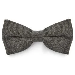 Bohemian Revolt Noeud Papillon En Coton Gris