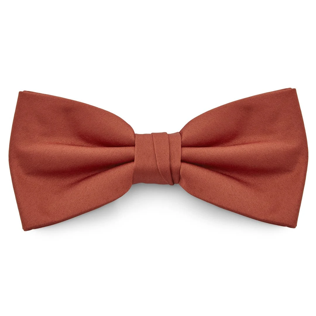 Trendhim Noeud Papillon Classique Terracotta - Prénoué 3 Trendhim Noeud Papillon Classique Terracotta - Prénoué