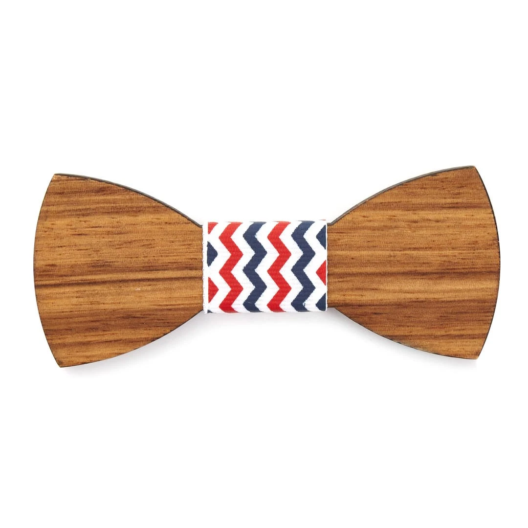 Tailor Toki Noeud Papillon En Bois Rouge Et Blanc 3 Tailor Toki Noeud Papillon En Bois Rouge Et Blanc