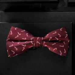 Trendhim Nœud Papillon Bordeaux à Motifs De Cannes De Noël -Trendhim en ligne 1bm