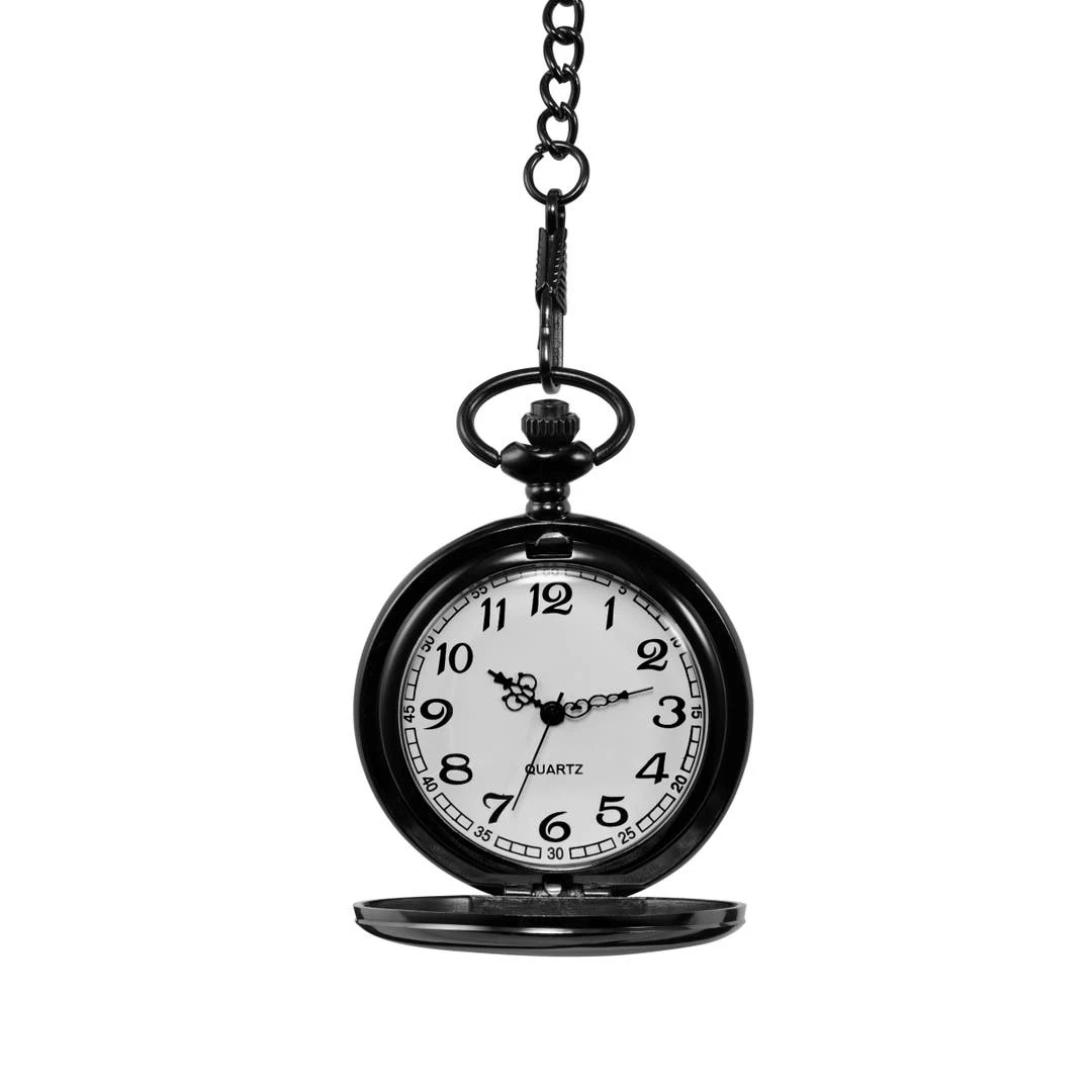Montres Carlo Montre De Poche Noire 4 Montres Carlo Montre De Poche Noire – Image 2