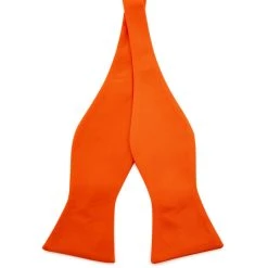 Trendhim Noeud Papillon à Nouer Classique Orange Vif