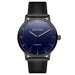 Waykins Colornetic | Montre Noire De Couleur Changeante