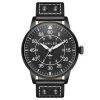 Fawler Apollo | Montre Aviateur En Acier Inoxydable Noir -Trendhim en ligne 2 1apolo