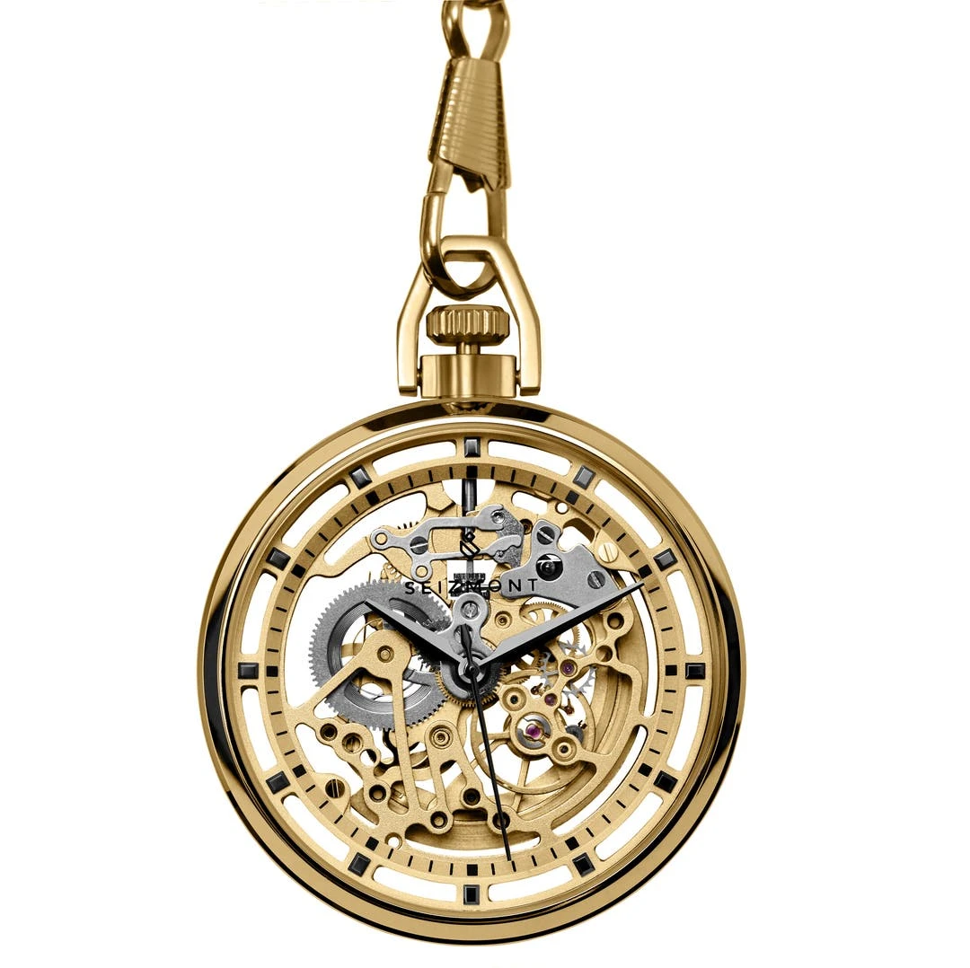 Seizmont Montre De Poche Squelette Mécanique Sigfred Agito 3 Seizmont Montre De Poche Squelette Mécanique Sigfred Agito