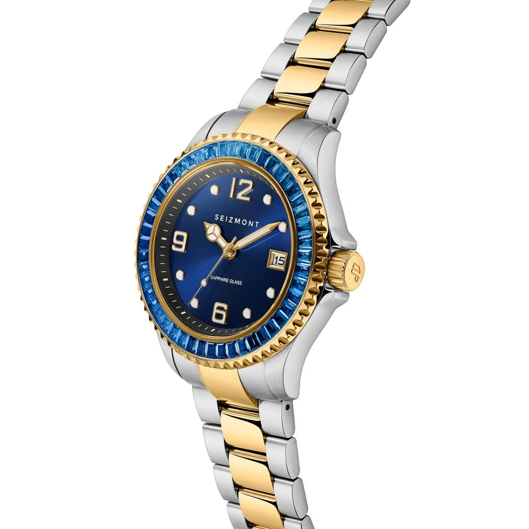Seizmont Tide | Montre En Acier - Le Bijou Bleu 4 Seizmont Tide | Montre En Acier - Le Bijou Bleu – Image 2