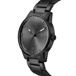Seizmont Yves | Montre Monochrome En Acier Inoxydable Noir -Trendhim en ligne 2 2yves