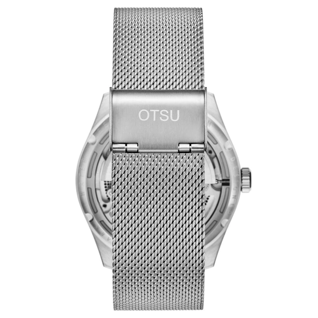 Otsu Calin | Montre Squelette Automatique Transparente Argentée 7 Otsu Calin | Montre Squelette Automatique Transparente Argentée – Image 5