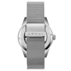 Arkai Caron | Montre Squelette Automatique En Acier Inoxydable Argenté -Trendhim en ligne 2 4karonver2