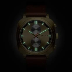 Fawler Callao | Montre Coussin Dorée -Trendhim en ligne 2 5kal