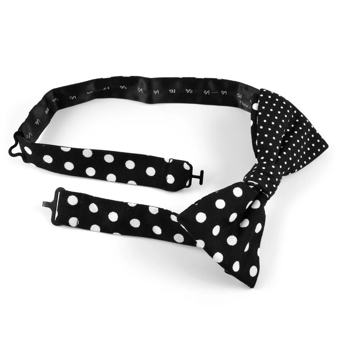 Tailor Toki Noeud Papillon Motif Mixte En Coton Noir 4 Tailor Toki Noeud Papillon Motif Mixte En Coton Noir – Image 2