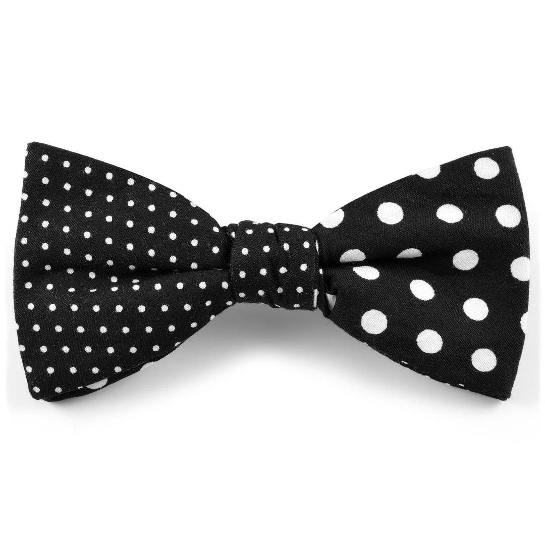 Tailor Toki Noeud Papillon Motif Mixte En Coton Noir 3 Tailor Toki Noeud Papillon Motif Mixte En Coton Noir