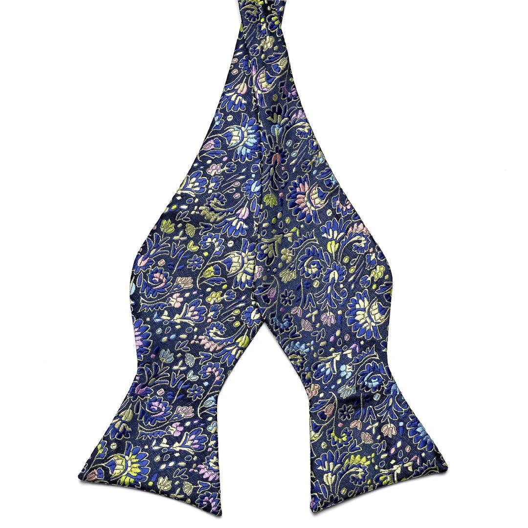Tailor Toki Noeud Papillon Soie A Fleurs 3 Tailor Toki Noeud Papillon Soie A Fleurs
