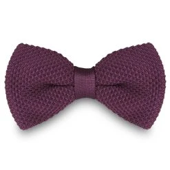 Tailor Toki Noeud Papillon En Tricot Mauve