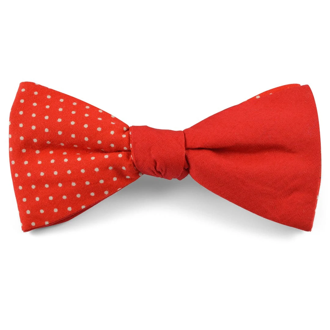 Tailor Toki Noeud Papillon à Motif Mixte En Coton Rouge 3 Tailor Toki Noeud Papillon à Motif Mixte En Coton Rouge