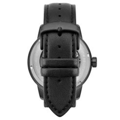 Seizmont Dante II | Montre Squelette En Acier Inoxydable Noir Avec Bracelet En Cuir 9 Seizmont Dante II | Montre Squelette En Acier Inoxydable Noir Avec Bracelet En Cuir -Trendhim en ligne 28258 4