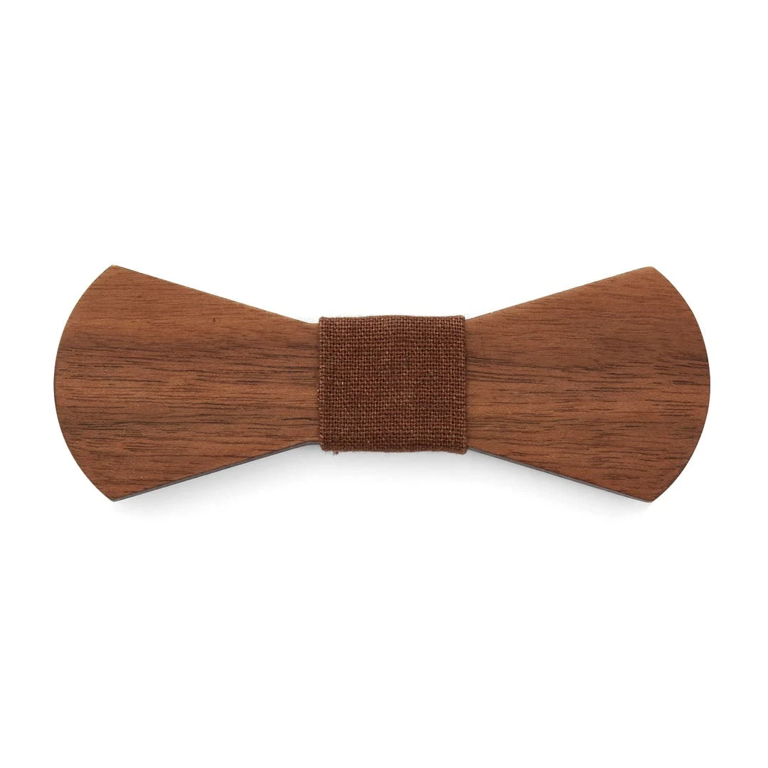 Tailor Toki Noeud Papillon Marron En Bois De Noyer 3 Tailor Toki Noeud Papillon Marron En Bois De Noyer