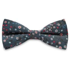 Bohemian Revolt Noeud Papillon Boho En Soie Basilic