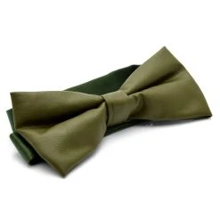 Tailor Toki Nœud Papillon En Similicuir Vert Olive -Trendhim en ligne 3 1 copy 4