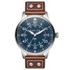 Fawler Apollo | Montre Aviateur En Acier Inoxydable Couleur Bleu Et Argent -Trendhim en ligne 3 1apolo