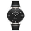 Sidegren Olivier | Montre En Acier Inoxydable Argenté Avec Bracelet Noir -Trendhim en ligne 3 1olivije