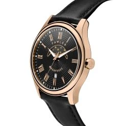 Fawler Imperator | Montre à Phases De Lune En Acier Inoxydable Couleur Or Rose -Trendhim en ligne 3 2carr