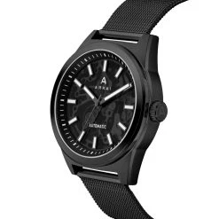 Arkai Caron | Montre Squelette Automatique En Acier Inoxydable Noir 9 Arkai Caron | Montre Squelette Automatique En Acier Inoxydable Noir -Trendhim en ligne 3 2karonver2
