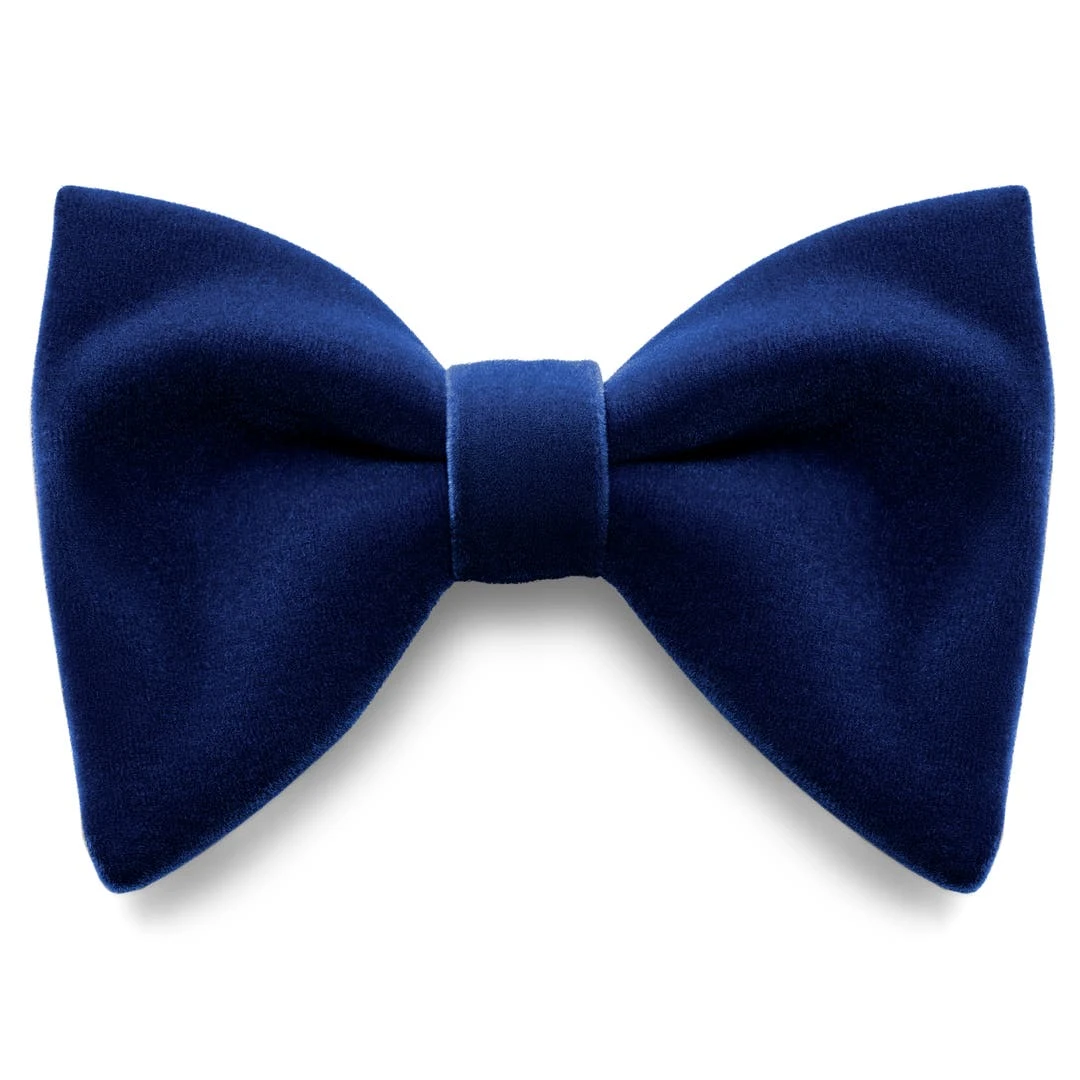 Trendhim Cléos | Nœud Papillon Cocktail Pré-noué En Velours Bleu Roi 3 Trendhim Cléos | Nœud Papillon Cocktail Pré-noué En Velours Bleu Roi