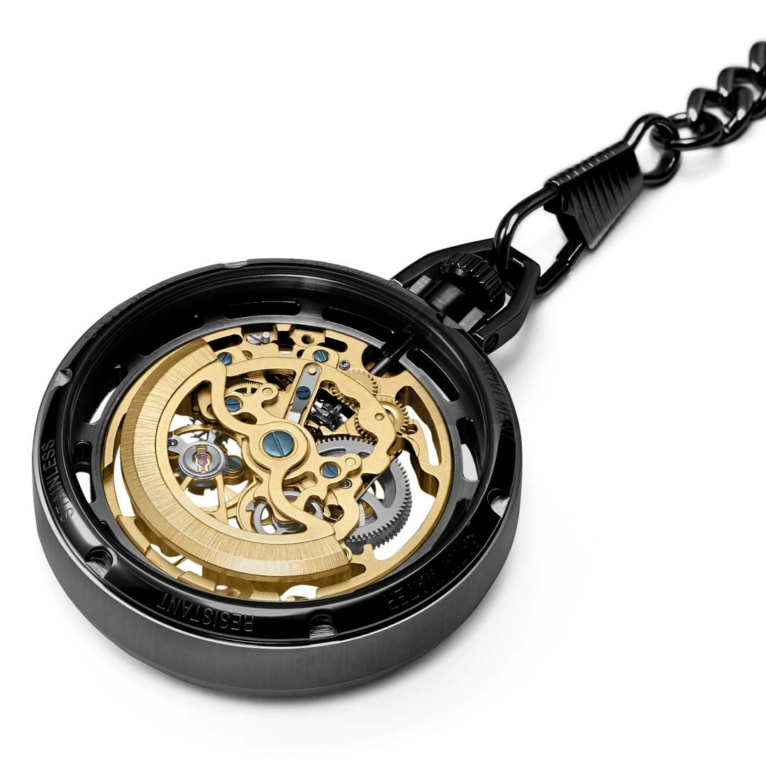 Seizmont Montre De Poche Squelette Mécanique Sakarias Agito 7 Seizmont Montre De Poche Squelette Mécanique Sakarias Agito – Image 5